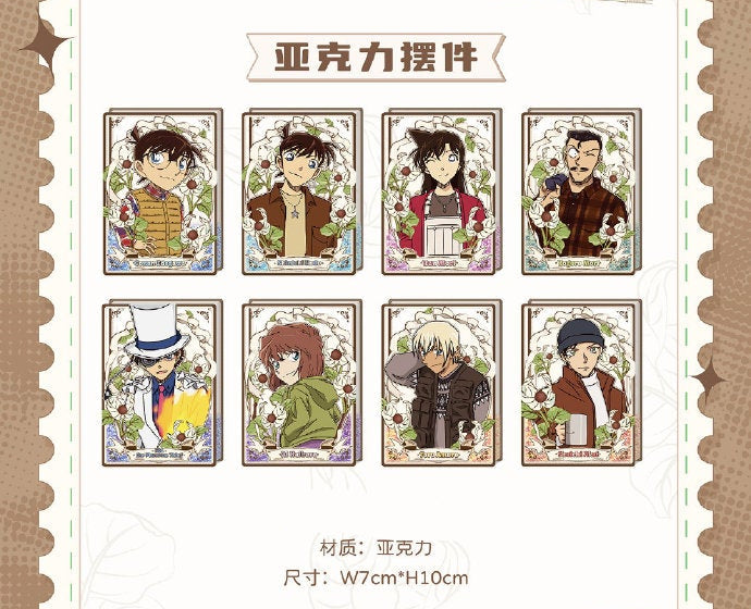 【予約】名探偵コナン 中国限定 潮玩星球 キャンピングシリーズ アクリルブロック