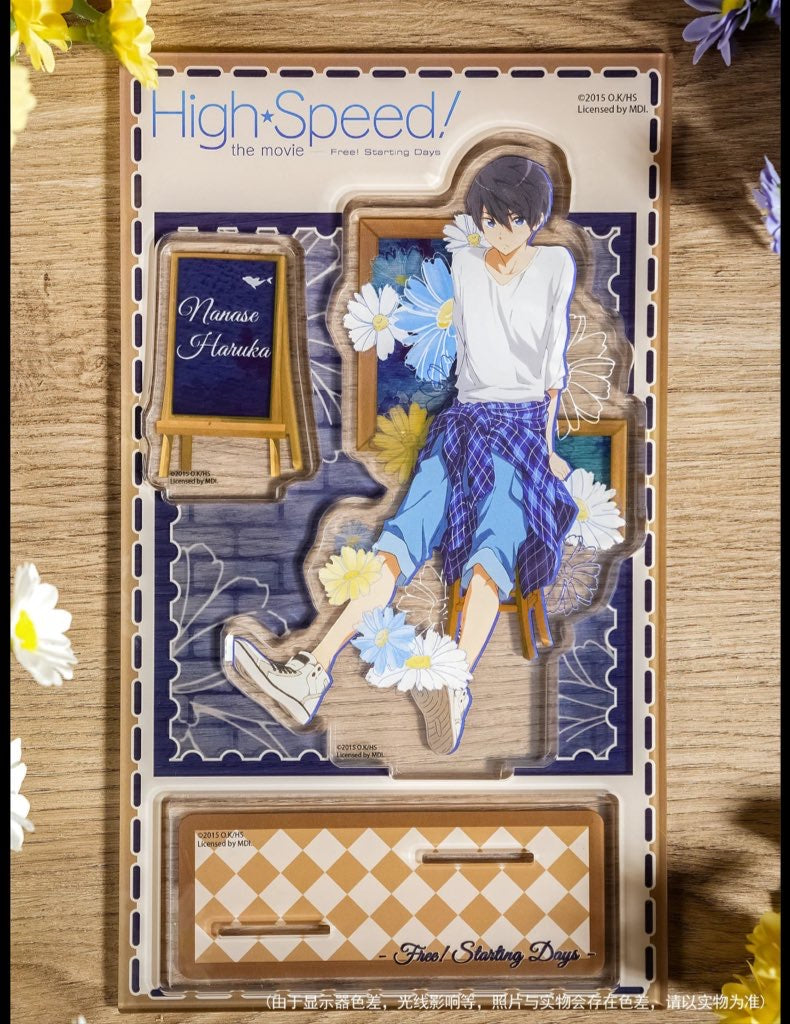【予約】Free 中国限定 谷子熊 花アクリルスタンド