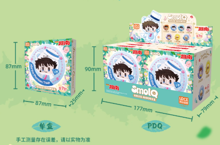【予約】名探偵コナン 中国 LDCX熊探偵 58mm缶バッジ