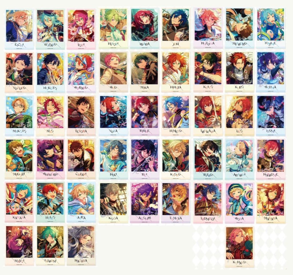 予約】偶像夢幻祭 中国限定 星幻時序 写真カード 第五弾 – funfun柴屋