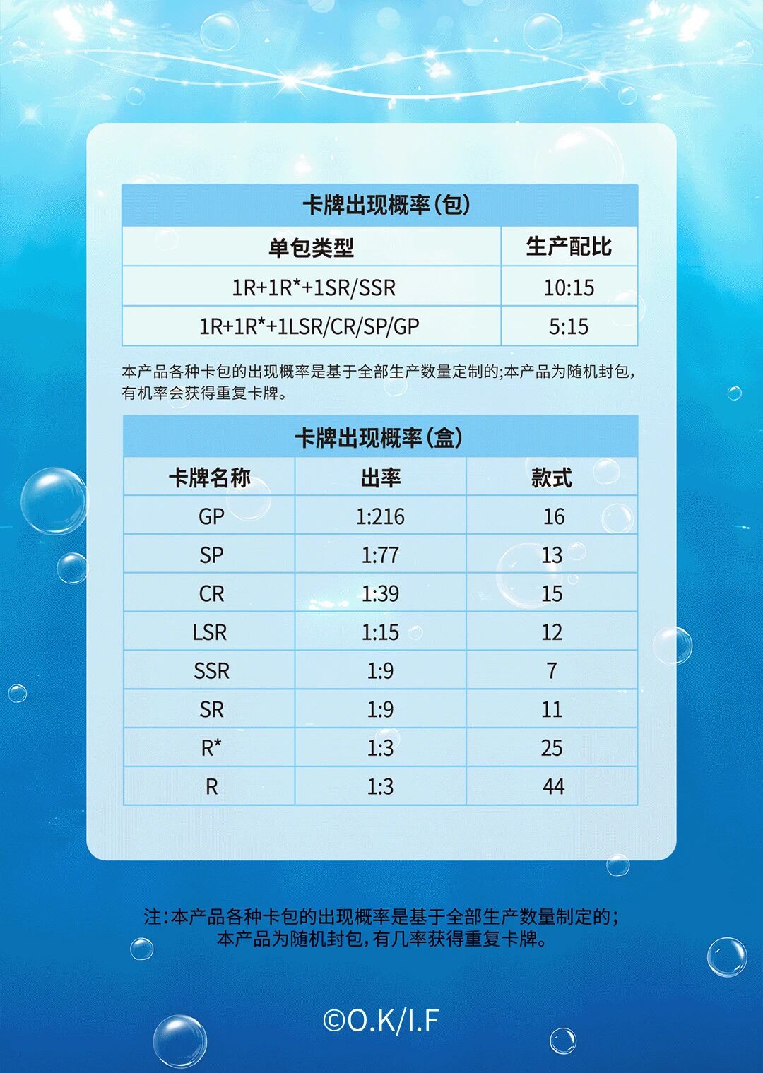 【予約】Free 中国限定 収蔵カード 第二弾