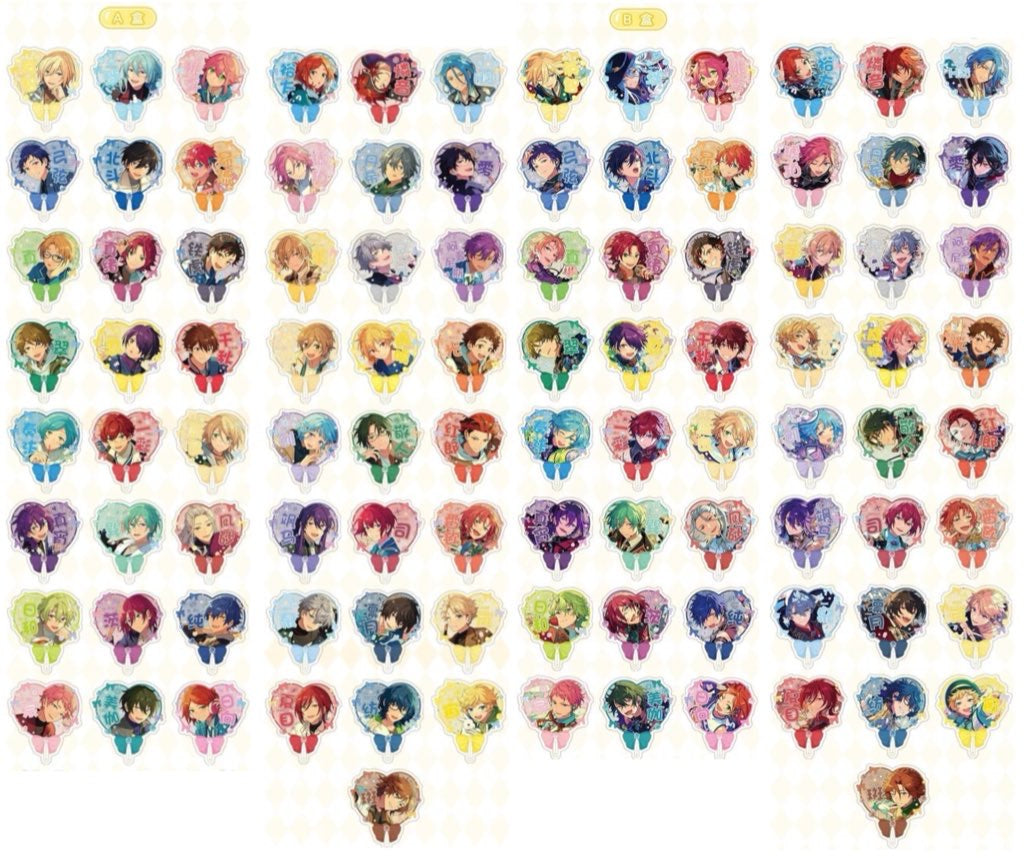 【予約】偶像夢幻祭 中国限定 推しプロフィールカード/絵影フィルムカード/星推しクリアカード/黒舞台写真カード(バラ売り)