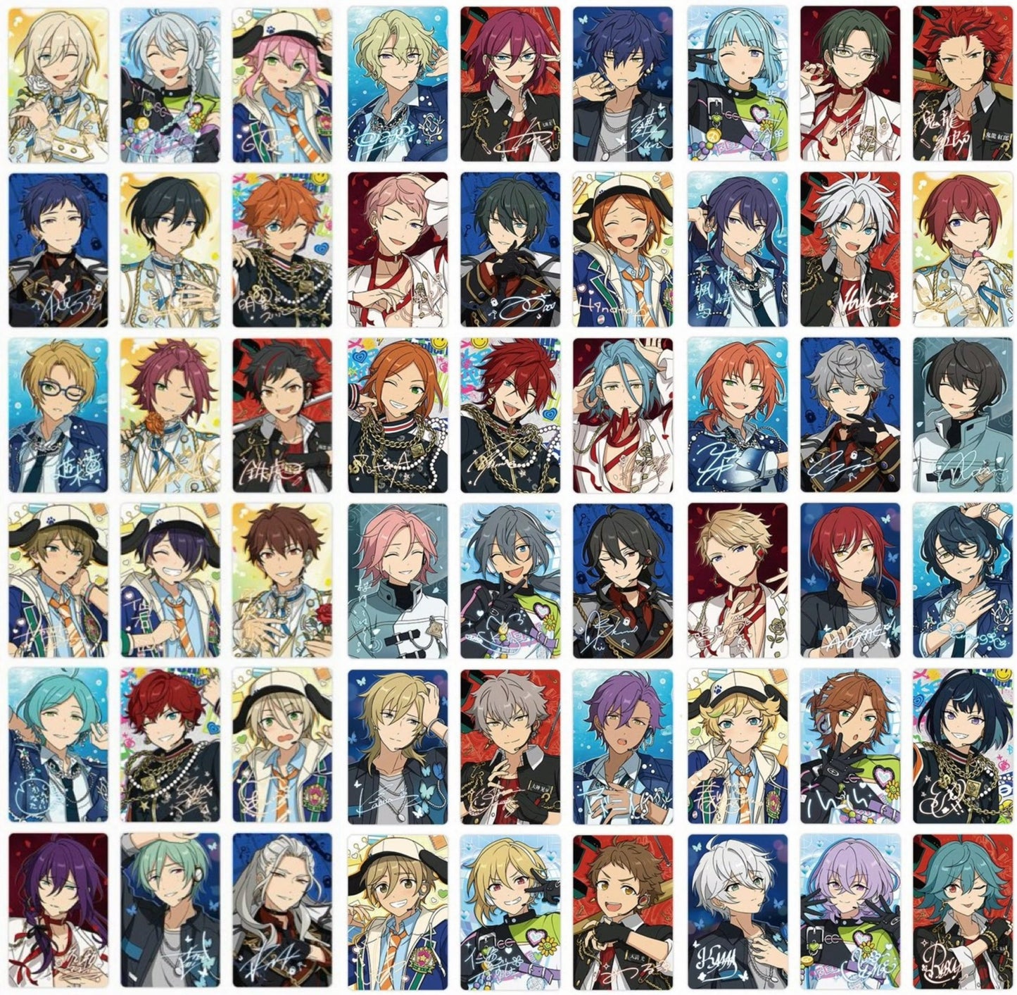 【予約】偶像夢幻祭 中国限定 10 UNIT SONG シリーズ キャラカード
