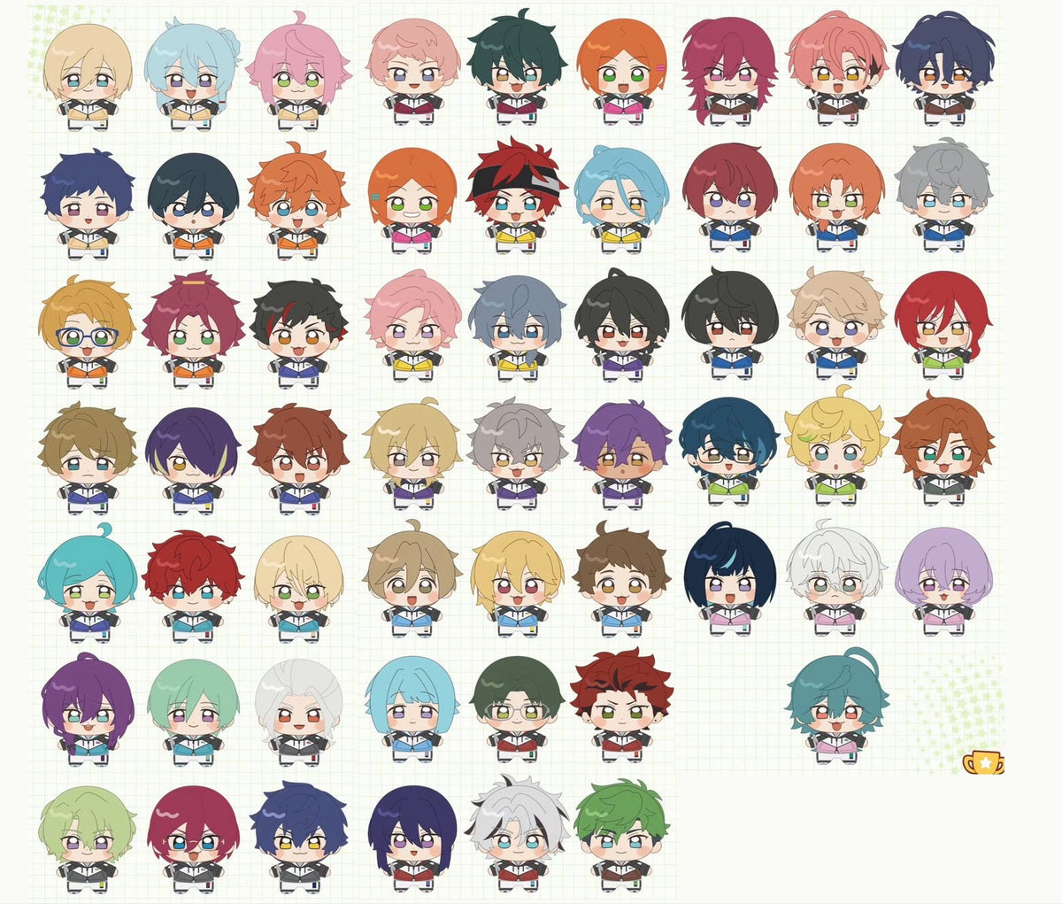 【予約】偶像夢幻祭 中国限定 26/11月新品 MEGA SPHERE ぬいぐるみ