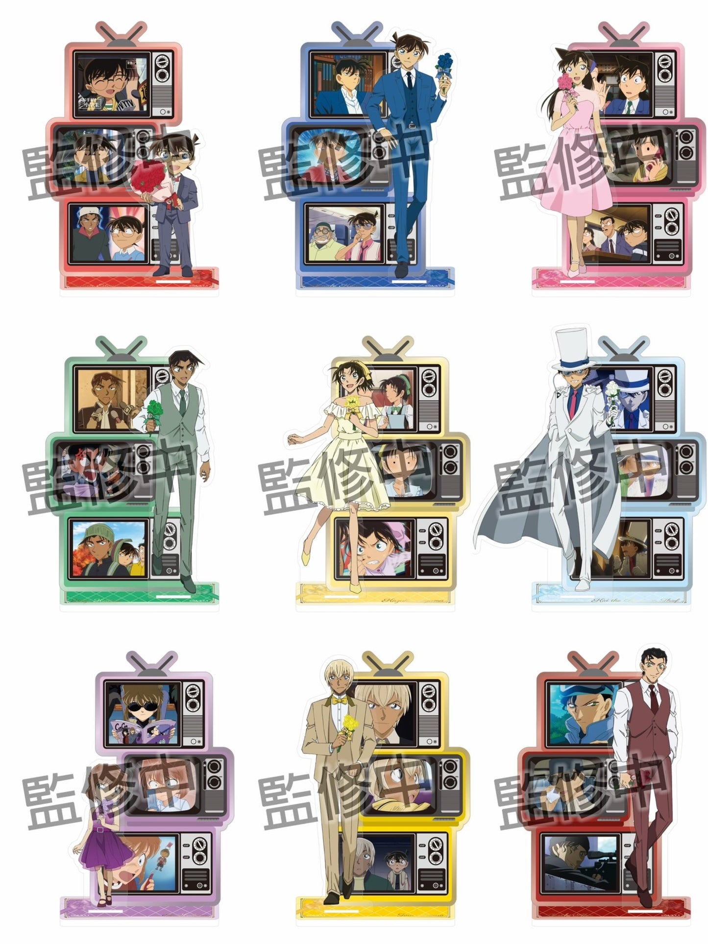 【代行】名探偵コナン アニメ30周年記念展 アクリルスタンド