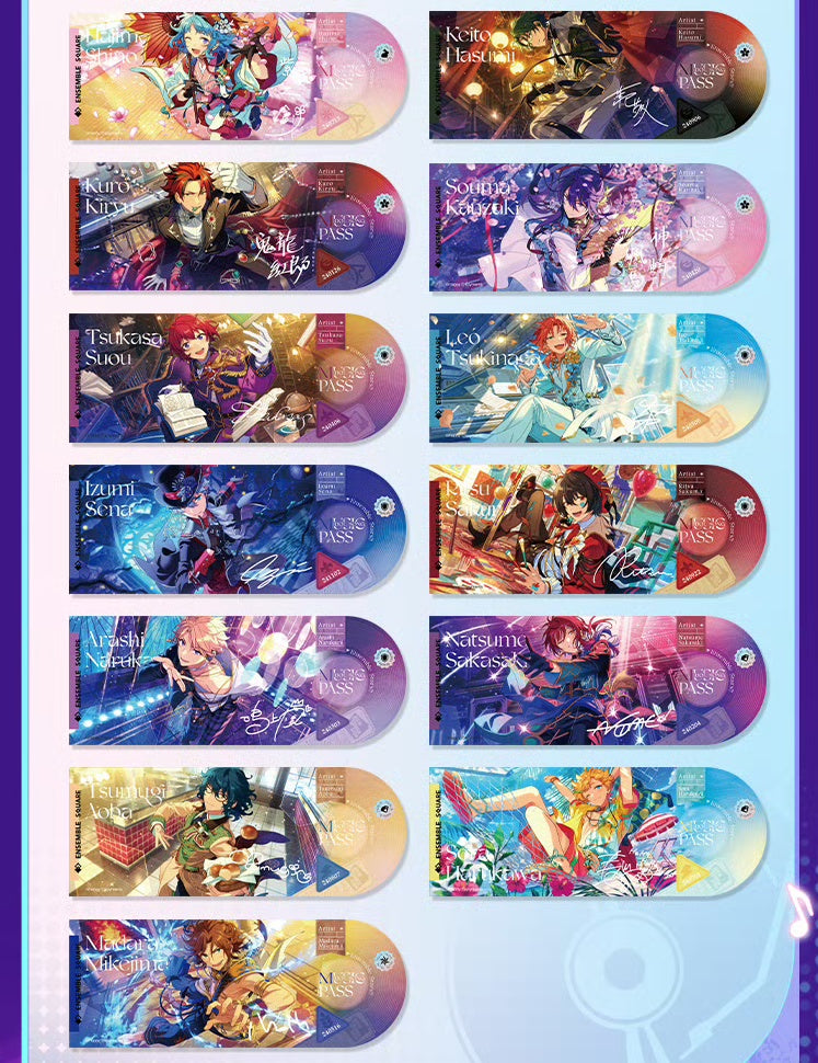 【予約】偶像夢幻祭 中国限定 收藏ホロチケ