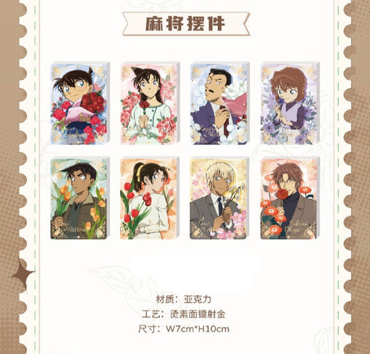 【予約】名探偵コナン 中国限定 潮玩星球 繁花シリーズ　アクリルブロック（BOX）