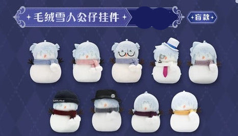 【予約】名探偵コナン 中国限定 KAYOU 永夜序曲シリーズ　雪だるまキーホルダー