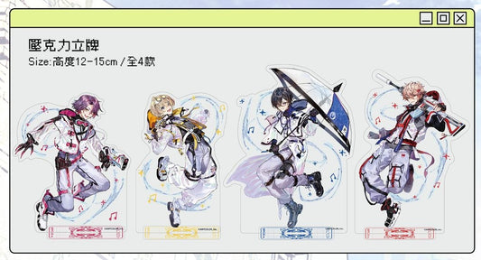 【予約】にじさんじ　台湾　VOLTACTION × OU-EN CAFE　アクリルスタンド