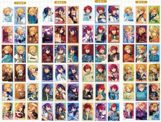 【予約】偶像夢幻祭　中国限定　星願巡礼切手カード　第二弾