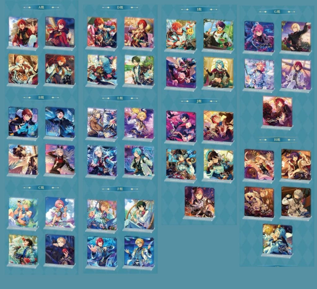 【代行】偶像夢幻祭 中国限定　限定招募アクリルスタンド