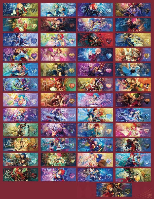 【代行】偶像夢幻祭 中国限定　心悅ホロチケ(10/21枚セット) 第三弾