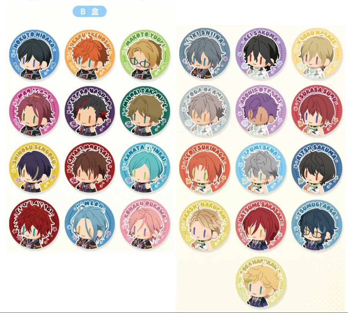 予約】偶像夢幻祭 中国限定 ぬいぐるみボタン缶バッジ 第二弾 – funfun柴屋