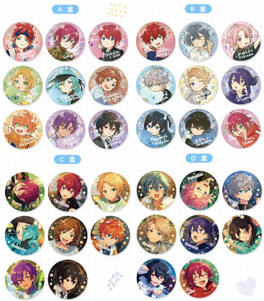 【代行】偶像夢幻祭　中国限定　童心珍蔵 65mm缶バッジ(BOX)