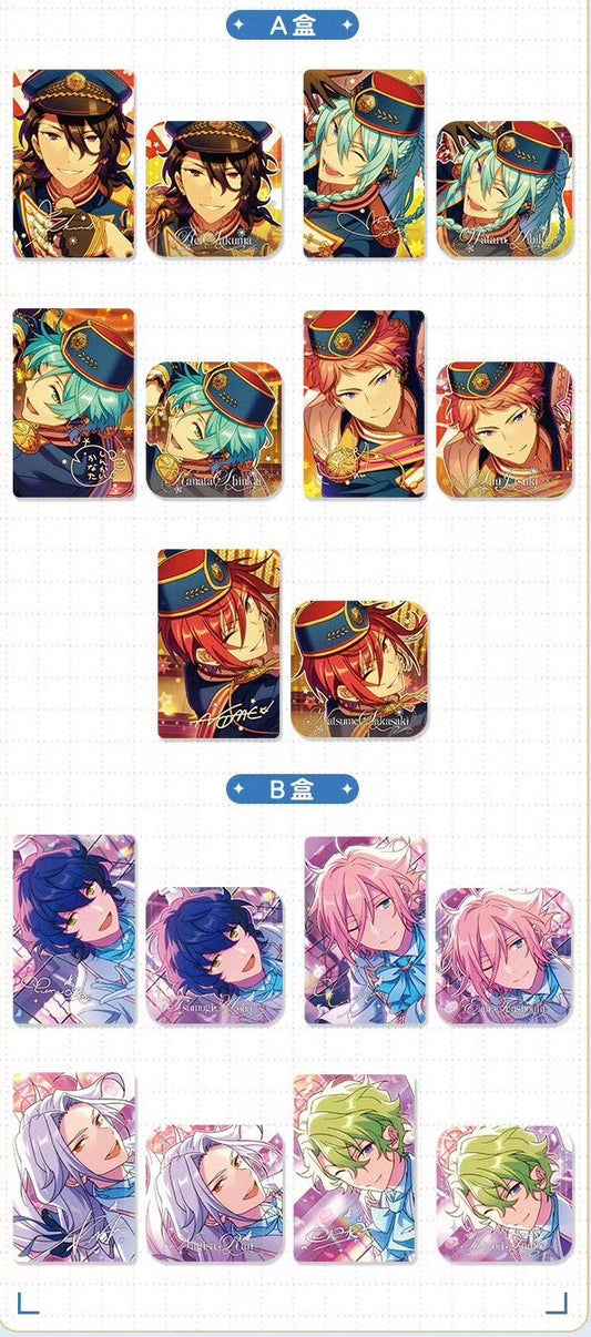 【予約】偶像夢幻祭 中国限定 追憶シリーズ 楽曲カード&缶バッジセット