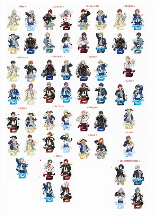 【予約】偶像夢幻祭 中国限定 10 UNIT SONG シリーズ アクリルスタンド