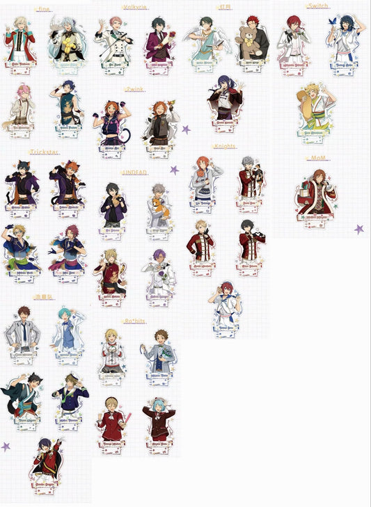 【予約】偶像夢幻祭 中国限定 26/10月新品 星伴アクリルスタンド 第六弾