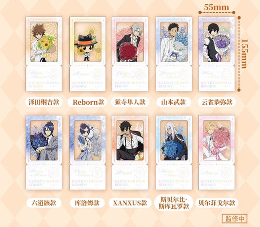 【予約】家庭教師 中国限定 Bilibili　Flowerシリーズ　フィルムカード