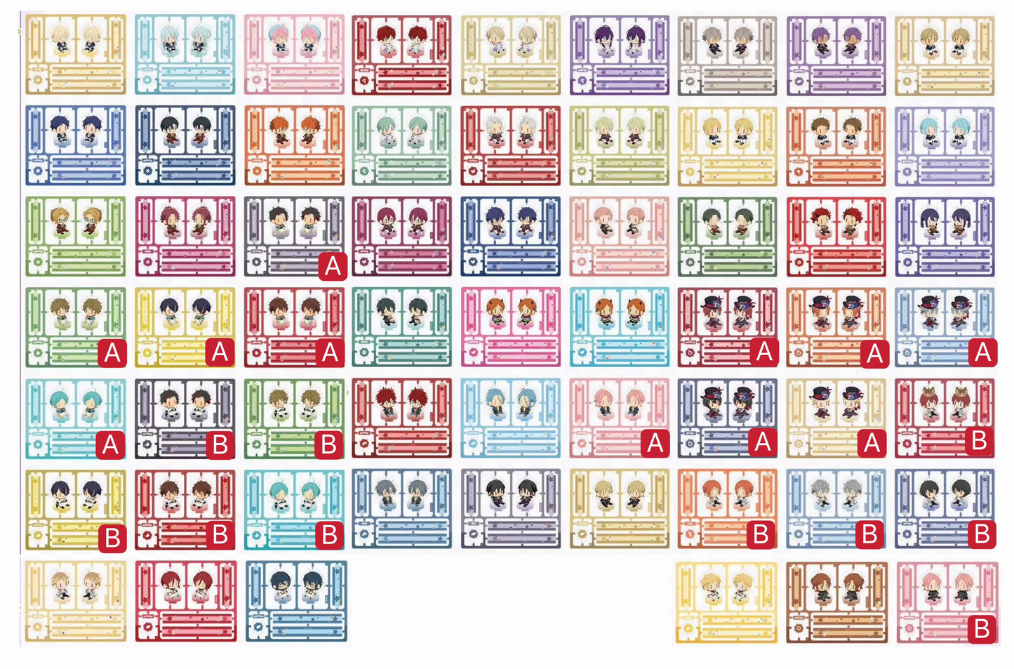 【予約】偶像夢幻祭 中国限定 26/10月新品 ぬいぐるみアクリルスタンド 第三弾
