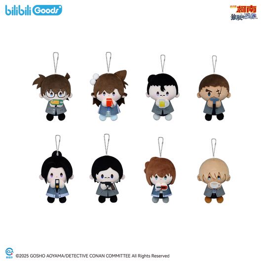 【予約】名探偵コナン 中国限定 bilibili 雪影虹光シリーズ　babyQぬいぐるみ