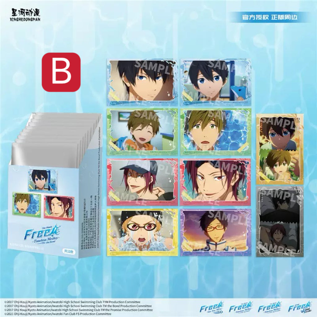 【予約】Free 中国限定　星河アニメ　写真カード/フィルムカード